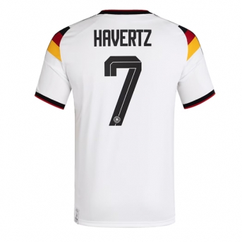 Billige Fotballdrakt Tyskland Kai Havertz #7 Replika Hjemmedrakt VM 2026 Kortermet